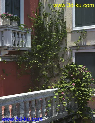 3D打印模型Courtyard Italia的图片