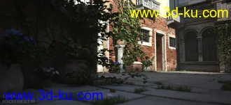 3D打印模型Courtyard Italia的图片
