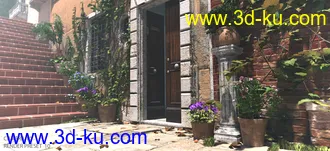 3D打印模型Courtyard Italia的图片