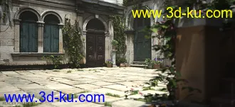 3D打印模型Courtyard Italia的图片