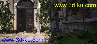 3D打印模型Courtyard Italia的图片