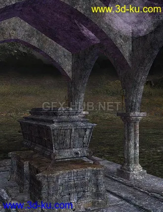 3D打印模型Creepy Tomb的图片