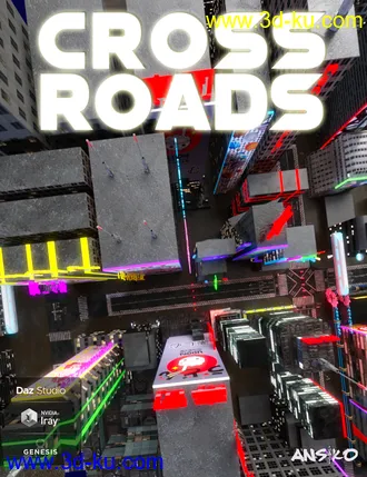 3D打印模型Crossroads City Blocks的图片