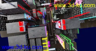 3D打印模型Crossroads City Blocks的图片