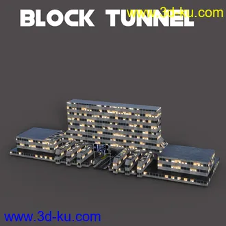 3D打印模型Crossroads City Blocks的图片