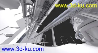 3D打印模型Crossroads City Blocks的图片