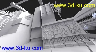 3D打印模型Crossroads City Blocks的图片