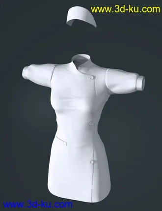 3D打印模型Cure You Nurse Outfit and Props的图片