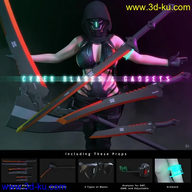 Cyber Blades & Gadgets模型的图片1