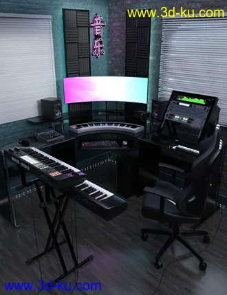 3D打印模型Cyber Studio的图片