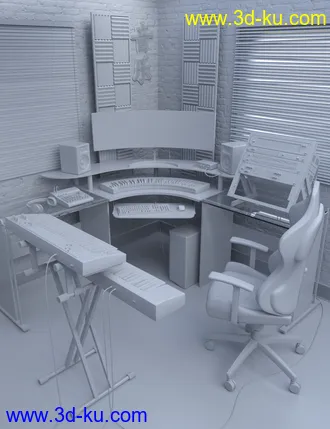 3D打印模型Cyber Studio的图片