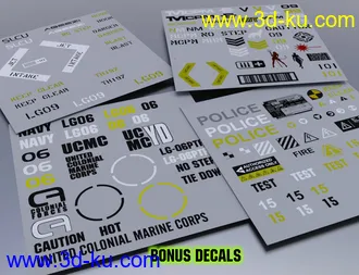 3D打印模型Cyborg Shaders的图片