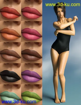 3D打印模型D.E.M. Tressa HD for Genesis 8 Female的图片