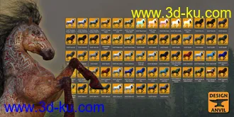 3D打印模型DA Geoshell Toolbox for Horse 2的图片