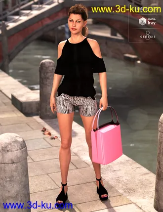 3D打印模型Daisy Outfit for Genesis 8 Female(s)的图片
