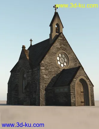 3D打印模型Dark Church的图片