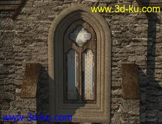3D打印模型Dark Church的图片