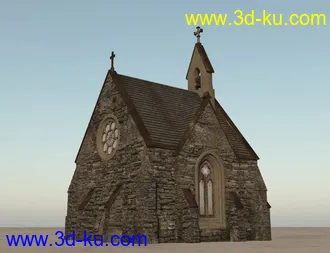 3D打印模型Dark Church的图片