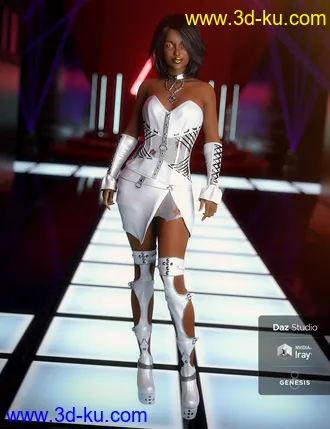 3D打印模型Dark Whispers Outfit Textures的图片