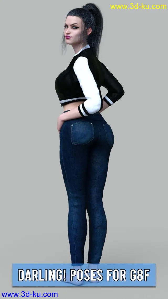 Darling! Poses For Genesis 8 Female模型的图片1