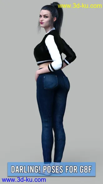 3D打印模型Darling! Poses For Genesis 8 Female的图片