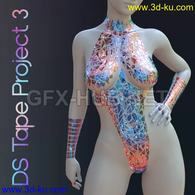 Daz Studio Tape Project 3模型的图片1