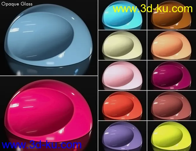 DD Gorgeous Glass Shaders for Iray Vol.1 MR模型的图片9