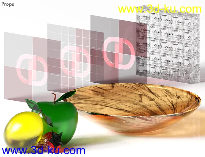 DD Gorgeous Glass Shaders for Iray Vol.1 MR模型的图片12