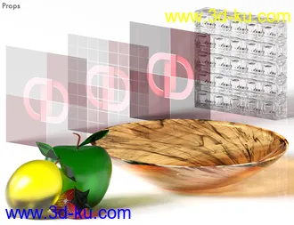 3D打印模型DD Gorgeous Glass Shaders for Iray Vol.1 MR的图片