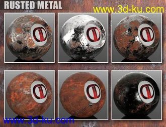 3D打印模型DD PBR Metal Shaders for Iray的图片