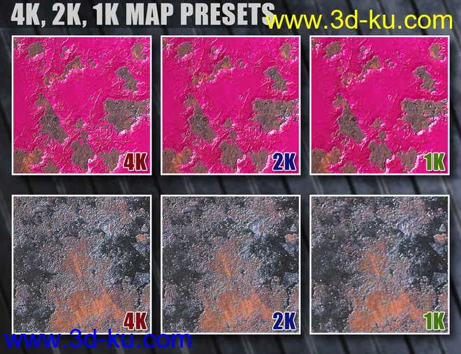 DD PBR Metal Shaders for Iray模型的图片10