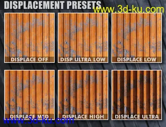 3D打印模型DD PBR Metal Shaders for Iray的图片