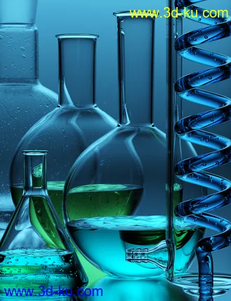 3D打印模型DD Science Lab Glassware的图片