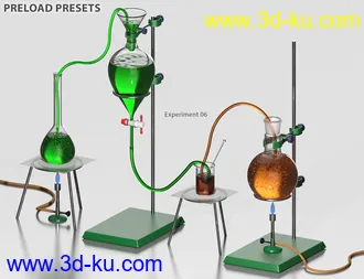 3D打印模型DD Science Lab Glassware的图片