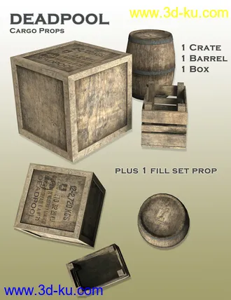 3D打印模型Dead Pool的图片