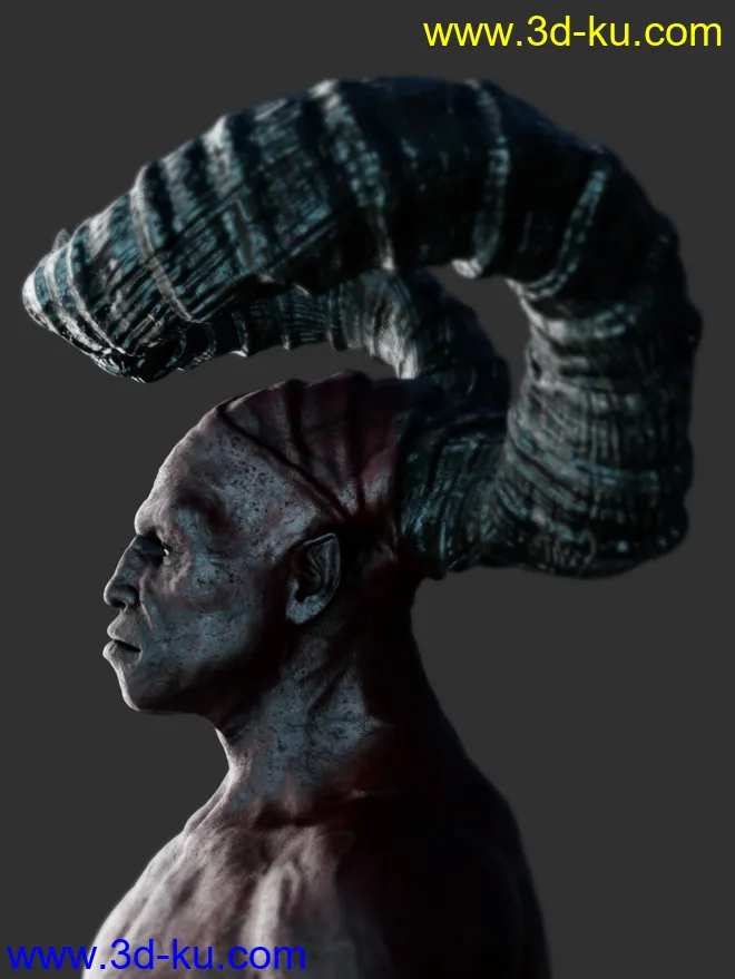 Demonic Textures for Demon Krampus模型的图片6