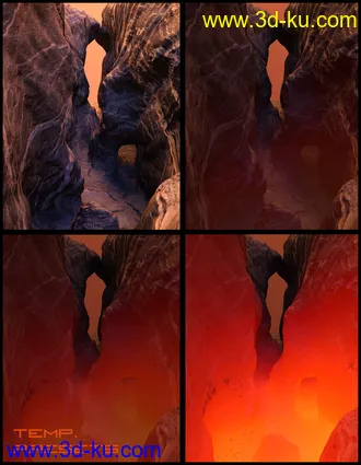 3D打印模型Devil's Canyon的图片