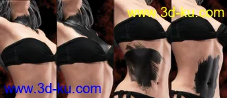 3D打印模型Devilish Makeup for Genesis 8 and 8.1的图片