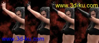 Devilish Makeup for Genesis 8 and 8.1模型的图片10