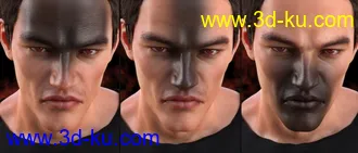 3D打印模型Devilish Makeup for Genesis 8 and 8.1的图片