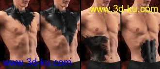 3D打印模型Devilish Makeup for Genesis 8 and 8.1的图片