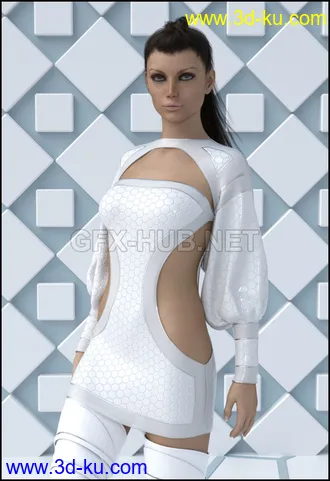 3D打印模型dForce - Pseudo Punk 2050 for G8F的图片