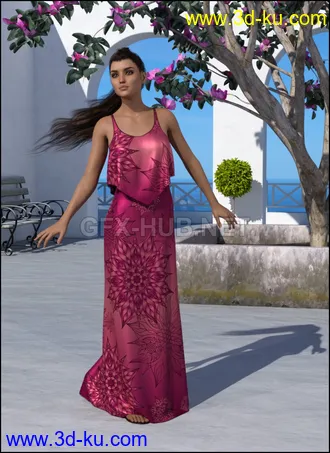 3D打印模型dForce - Summer Fiesta for G8F的图片