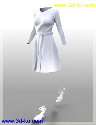 3D打印模型dForce Aimy Style Outfit for Genesis 8 Female(s)的图片