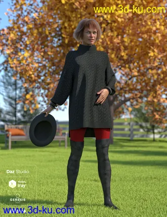 3D打印模型dForce Autumn Days for Genesis 8 Female(s)的图片