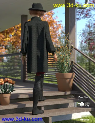 3D打印模型dForce Autumn Days for Genesis 8 Female(s)的图片