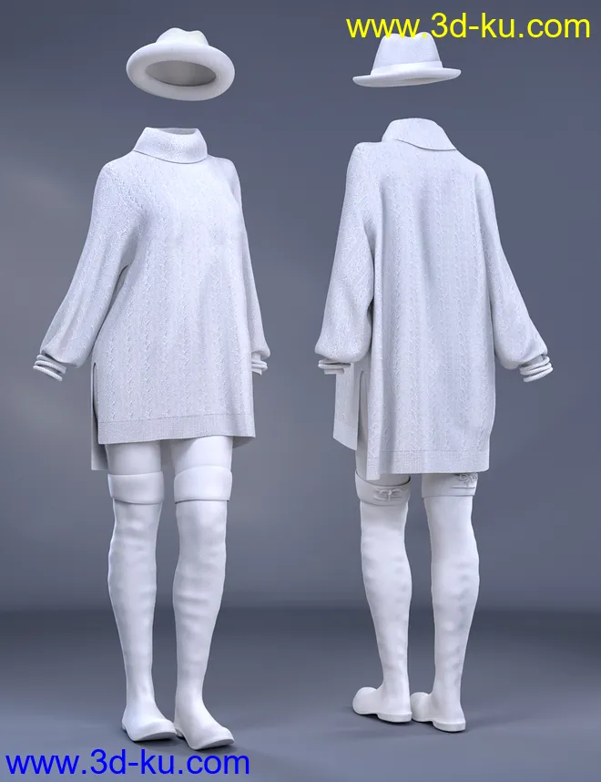 dForce Autumn Days for Genesis 8 Female(s)模型的图片5