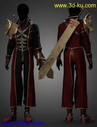 3D打印模型dForce Azurite Outfit Textures的图片