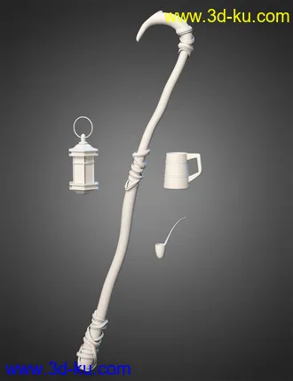 3D打印模型dForce Bally Bounderfoot for Genesis 8 and 8.1 Males的图片