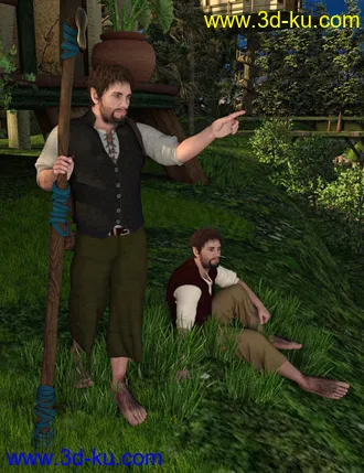 3D打印模型dForce Bally Bounderfoot Textures的图片